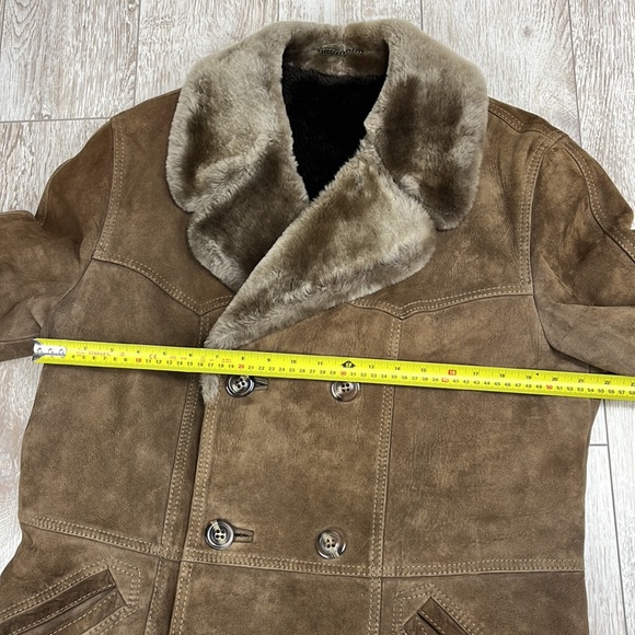 Men Sherling vegan overcoat - Picture 10 of 10